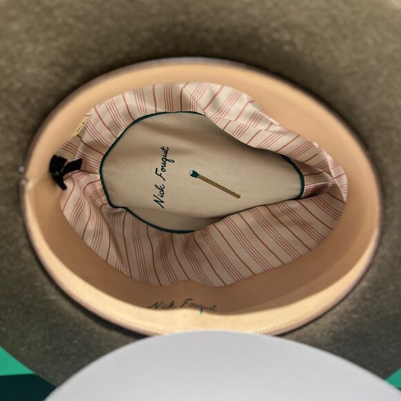 Nick Fouquet Beaver-Felt Fedora — Brown - Picture 8 of 11